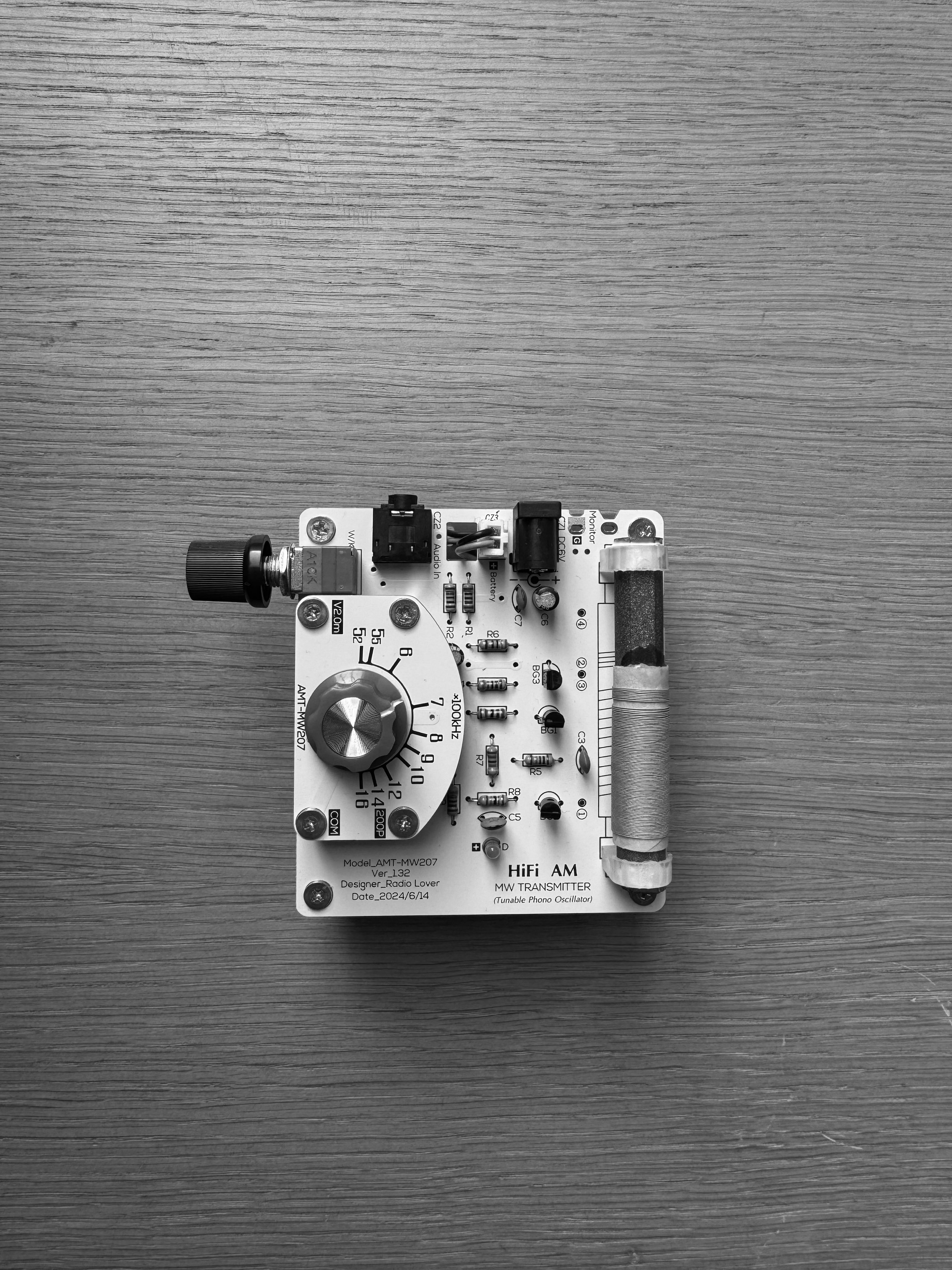 Archive image, AM Transmitter