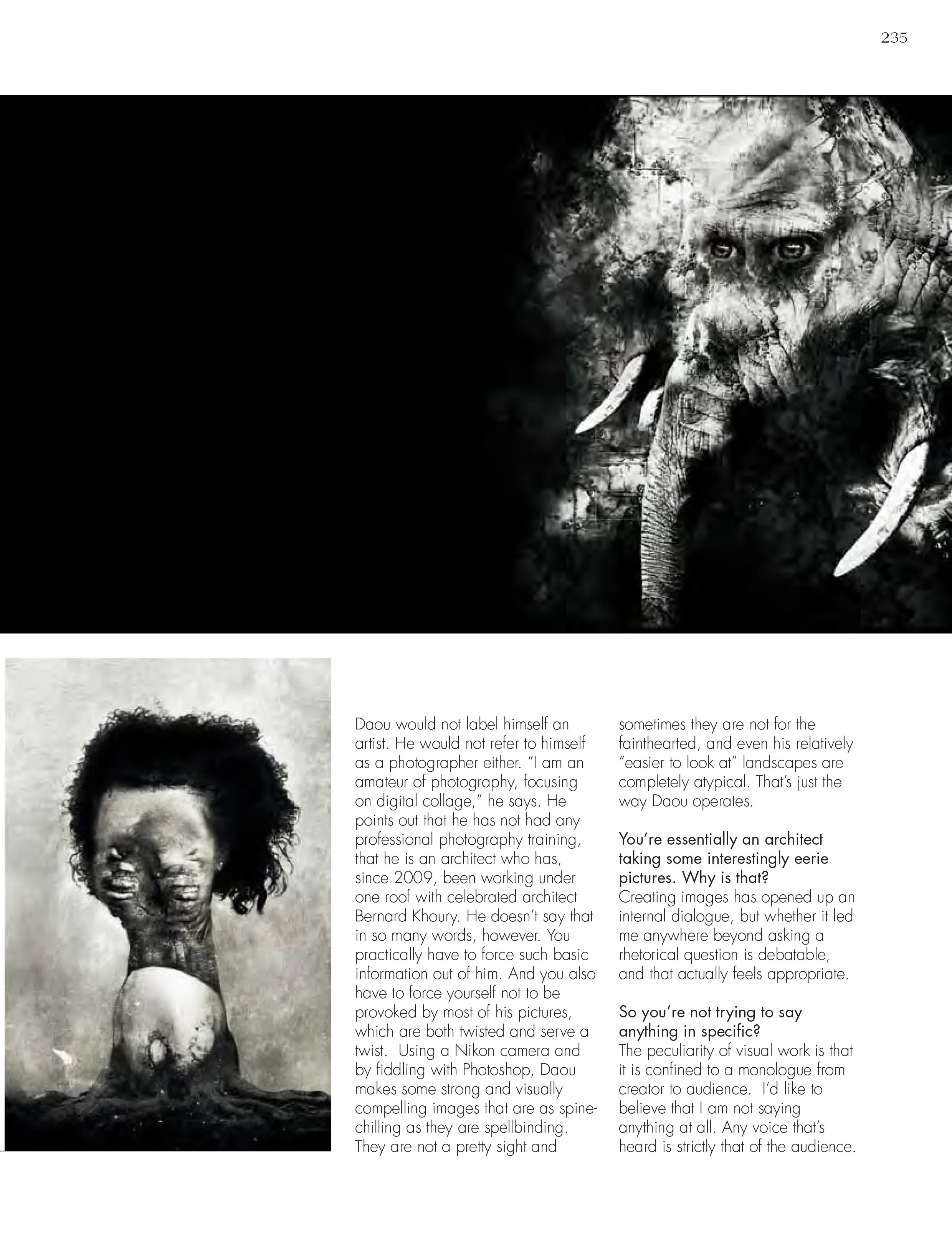 Curve magazine interview with Georges Daou, page 2 of 4