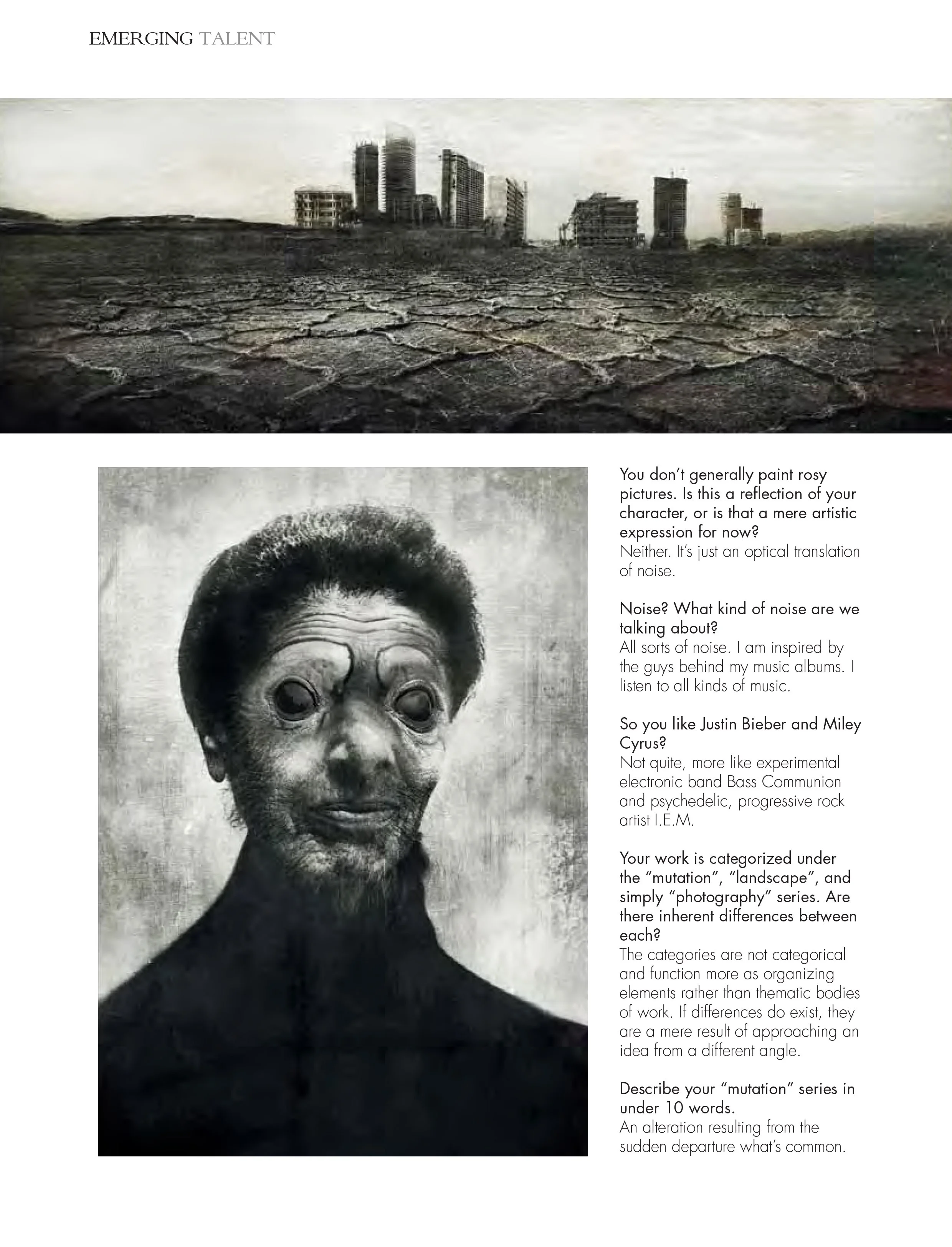 Curve magazine interview with Georges Daou, page 3 of 4