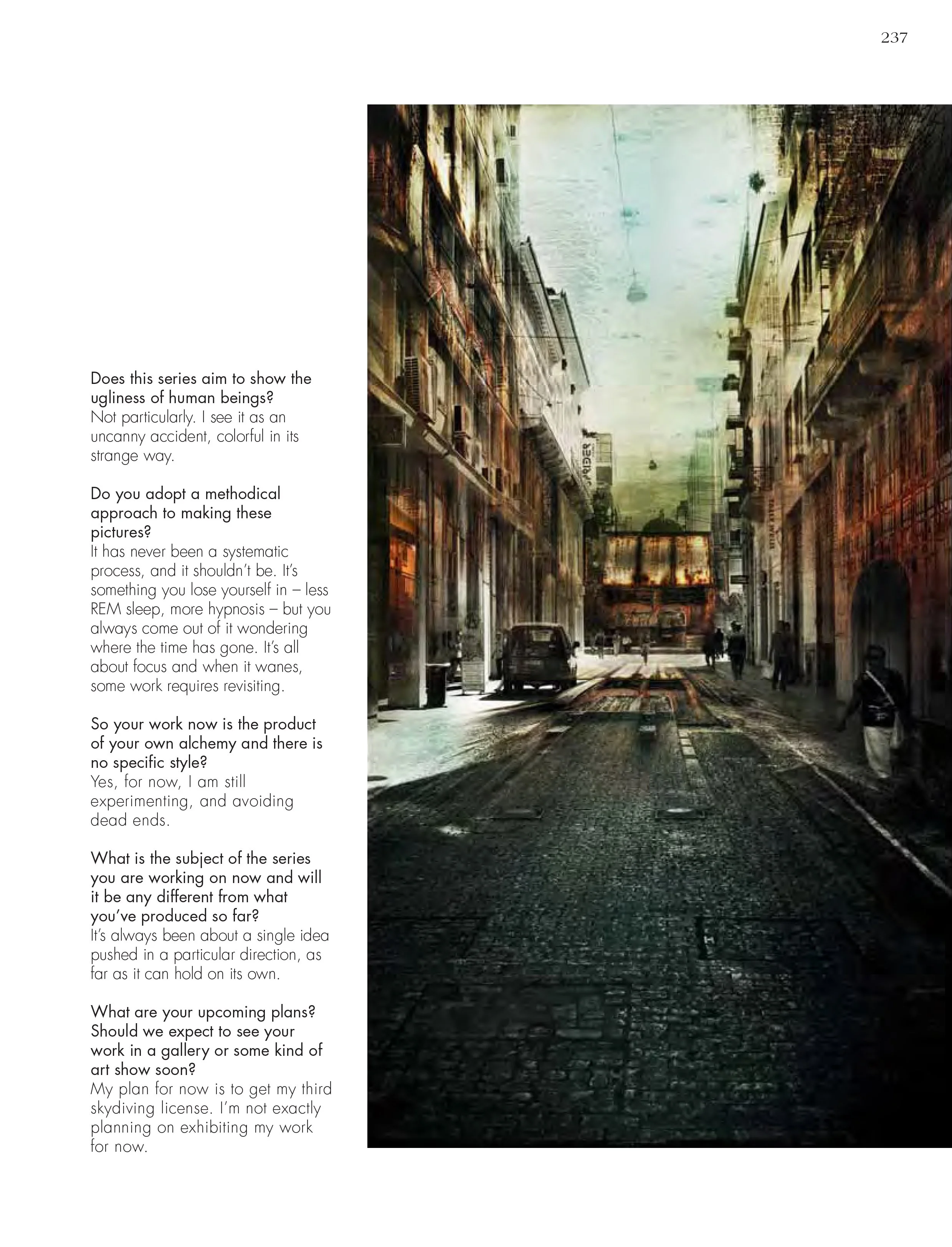 Curve magazine interview with Georges Daou, page 4 of 4