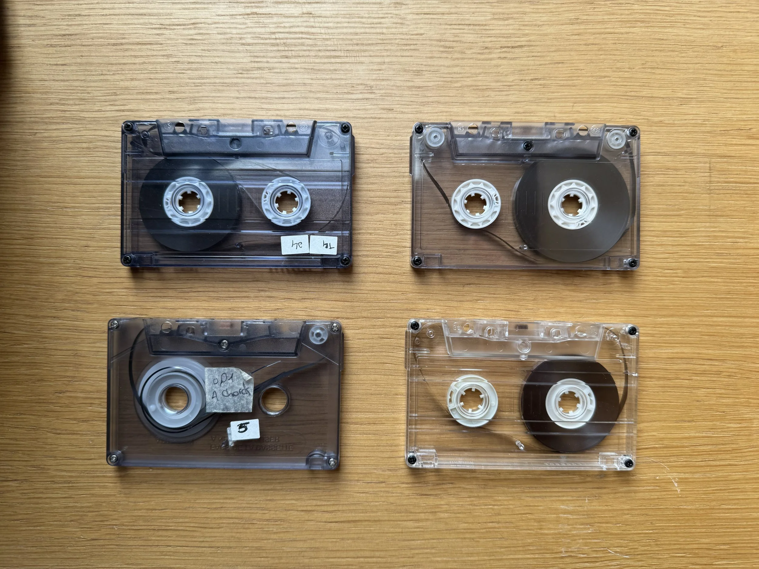 Archive image, Tape loops1